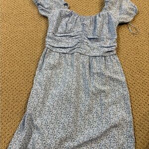 Hollister Blue Floral Dress